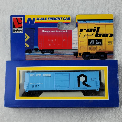 Coche de caja realista escala N 50' Rock Island ROCK Road Nº 300206 MPN 7338 | Condition: New