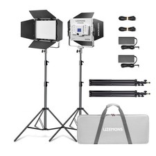 Godox 2 Packs LP400 Bi Color LED Video Photography Lighting, 36W 2PCS
