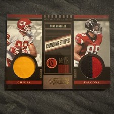 2011 Timeless Treasures Changing Stripes Tony Gonzalez Game Used Patches /49 #31