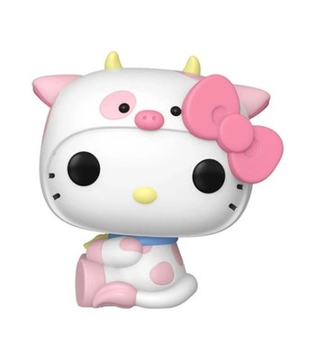 Funko POP! Hello Kitty im Kuhkostüm | Sanrio Sammelfigur | 136 | 9,5 cm
