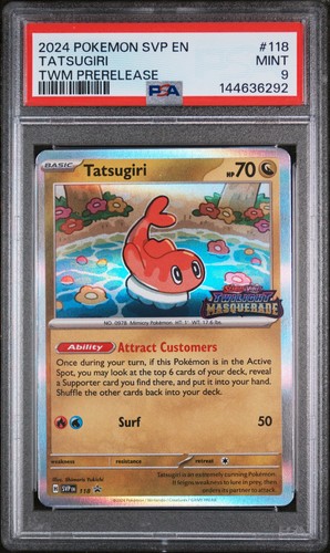 Tatsugiri graded PSA 9 for sale on eBay