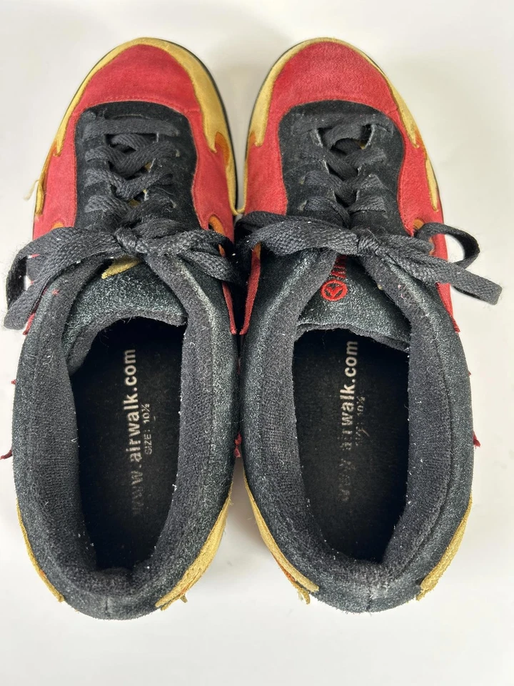 Zapatillas deportivas vintage Y2K Airwalk para hombre SCOACH FLAME SINGE TALLA 10 1/2 patinador, centro comercial Foto 3 de 4