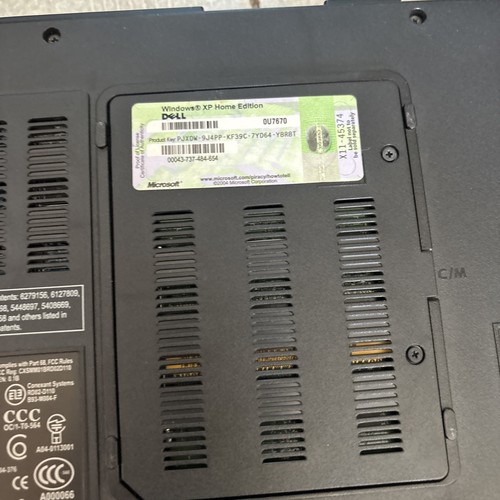 Dell Inspiron 6400 Laptop 1GB RAM 80GB HDD DVD *Faulty - Cracked Screen - Picture 3 of 15
