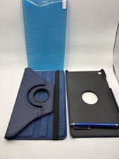Case for Samsung Galaxy Tab S7 11” Rotating Stand Folio + Screen Film