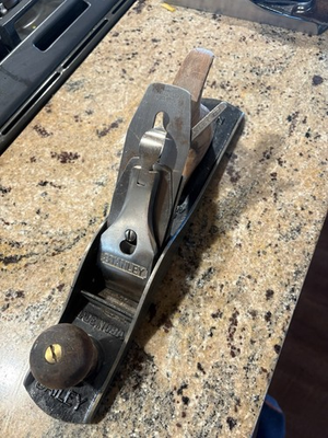 #ad Stanley Bailey No. 5 Vintage Wood Plane Smooth Bottom Made in USA $56.00