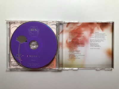 BTS】 Bangtan Boys I NEED U CD DVD Japan Limited Edition BTS】 Bangtan Boys I NEED U CD DVD Japan Limited Edition