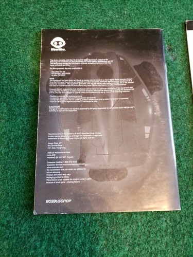 Manual For WowWee Rovio Wi-Fi Robotic WebCam Remote Controlled System.  - Bild 2 von 5