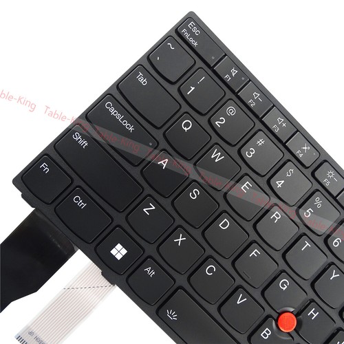 US Backlit Keyboard for Lenovo Thinkpad X13 Gen2 20WK 20WL 20XH 20XJ 5N21A21734 - Afbeelding 3 van 7