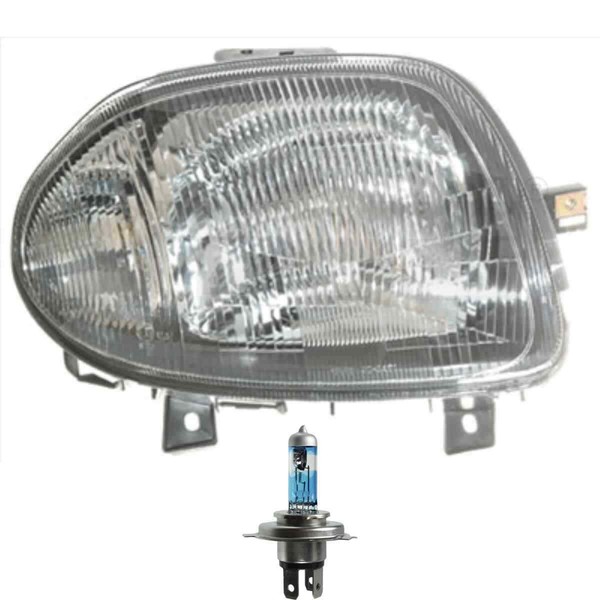 Scheinwerfer Links H4 FüR Renault Clio Ii Bb_ Cb_ Inkl. Osram Lampen-image
