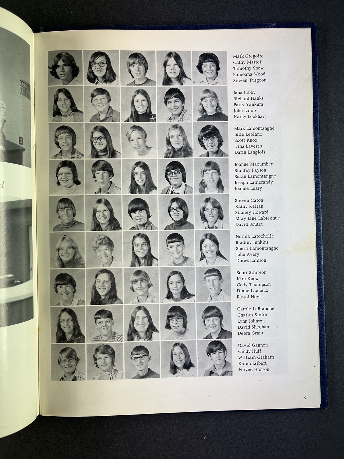 1975 Saco Maine MIDDLE SCHOOL YEARBOOK The Keyhole eBay
