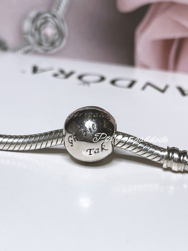 Original Pandora Thank You Charm in verschiedenen Sprachen mit Geschenkbox - Bild 8 von 8