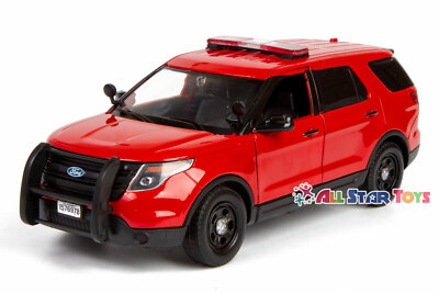2015 FORD POLICE INTERCEPTOR FIRE DEPARTMENT MARSHAL CHIEF 1/24