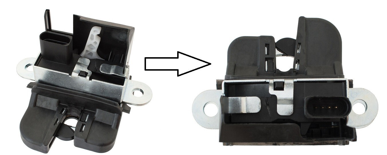 Serrure de coffre bloquée sur Seat Toledo 3 ? Solution avec le loquet 1P0827505E