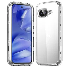 For Google Pixel 9A (2025) Case Clear Shockproof 3 Layer Protection Hard Cover