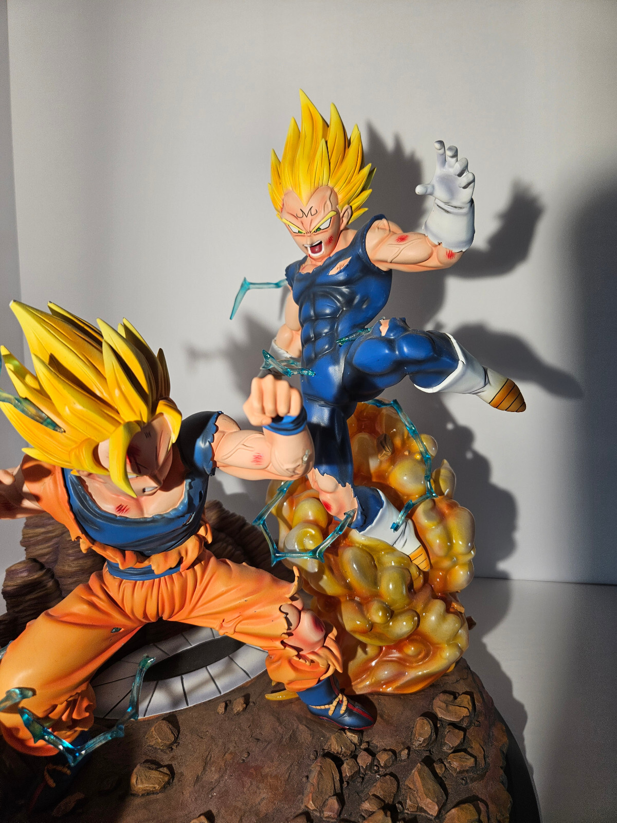 SS2 Goku vs Majin Vegeta VKH 1/6 Scale Statue Figure Dragon Ball Z DBZ