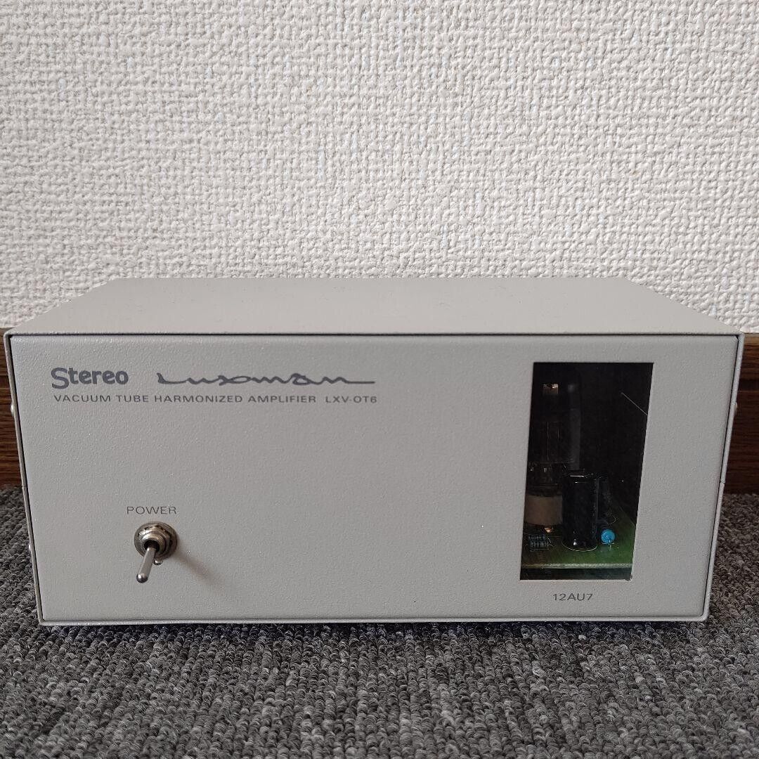 LUXMAN LXV-OT6 Vacuum Tube Harmonized Amplifier Confirmed LUXMAN LXV-OT6 Vacuum Tube Harmonized Amplifier Confirmed