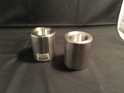 Maxwell and Williams Cosmopolitan Metal Candleholder   2 Pcs. Set