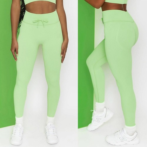 Drawstring Waist Gym Leggings