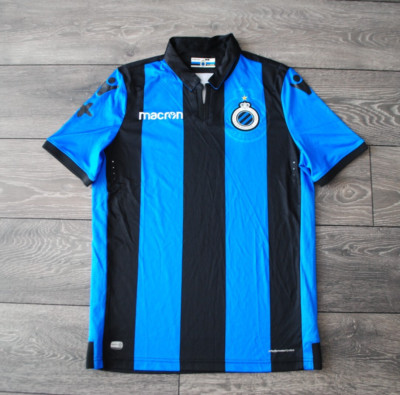 CLUB BRUGGE HOME FOOTBALL SHIRT 2018 2019 SOCCER JERSEY MACRON PLAYER ISSUE L