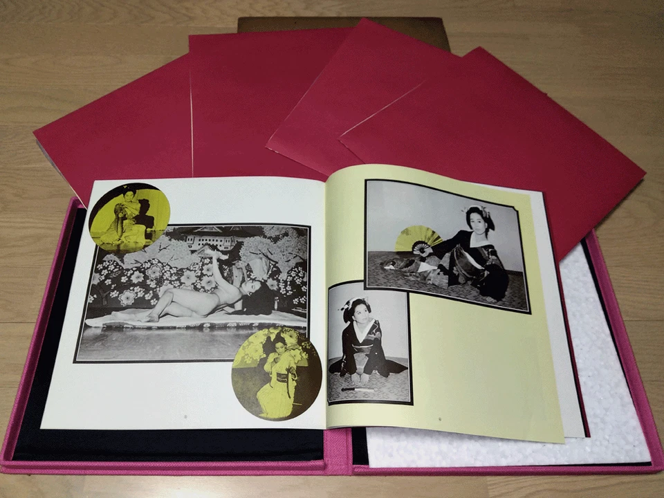 SAYURI ICHIJO & KAORU KIRI 4LP-BOX Japan Striptease Lesbians Show cheesecake - Image 4 of 4