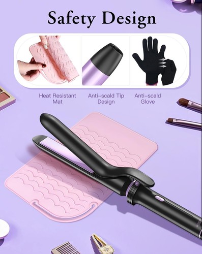 5 in 1 Curling Iron, Curling Wand Set, Versatile styling with fast heat - Picture 6 of 8