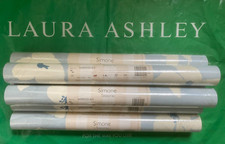 Image of Laura Ashley Wallpaper Simone Seaspray SPECIAL OFFER £14.75 ROLL - W095533-A/3