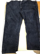 Vintage 90s Wrangler Men’s Size 54x32 Western Denim Jeans Made In Usa