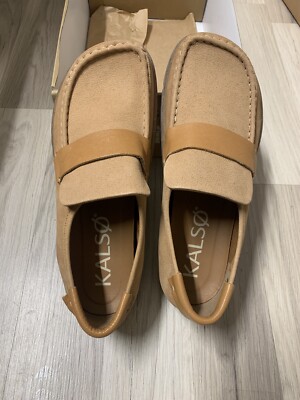 NEW KALSO EARTH SHOE Dabb Negative Heel Earth Shoe Cognac  display picture 1