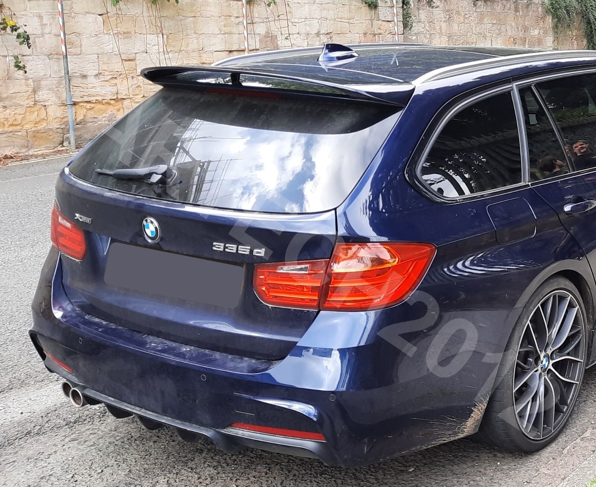 Spoiler Compatibility With 2013-2018 3 Series F30 330i 335i 340i & F80 M3 Sedan PSM Style High-Kick Duckbill Rear Trunk Spoiler Wing Lid Gloss Black