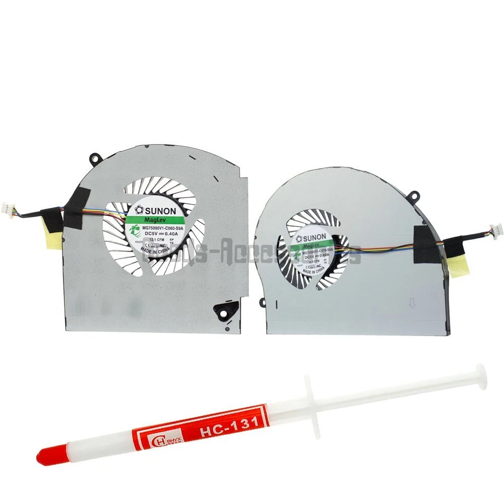 NEW CPU & GPU Laptop Cooling Fan For Dell Alienware 17 R4 R5 P31E  