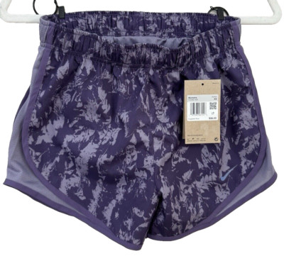 Nike Women's Daybreak (Purple) Tempo Printed Running Shorts (FZ3482-509) Size XS