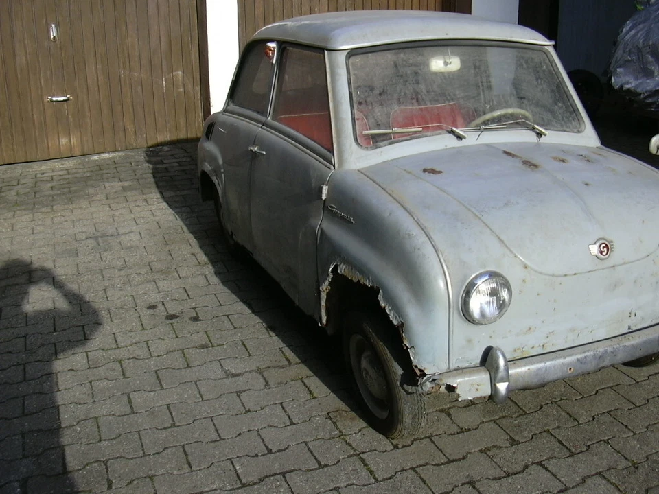 Cristal Goggomobil Goggo año 1957, primera carga 1969. Foto 3 de 4
