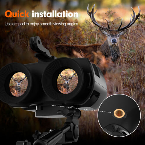 HD Night Vision Goggles 850nm Infrared Night Vision Binoculars 5XZoom Head Strap - Picture 16 of 22