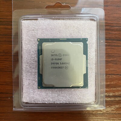 Intel Core BX80684I39100F I3-9100f 4.2 GHz Desktop Processor