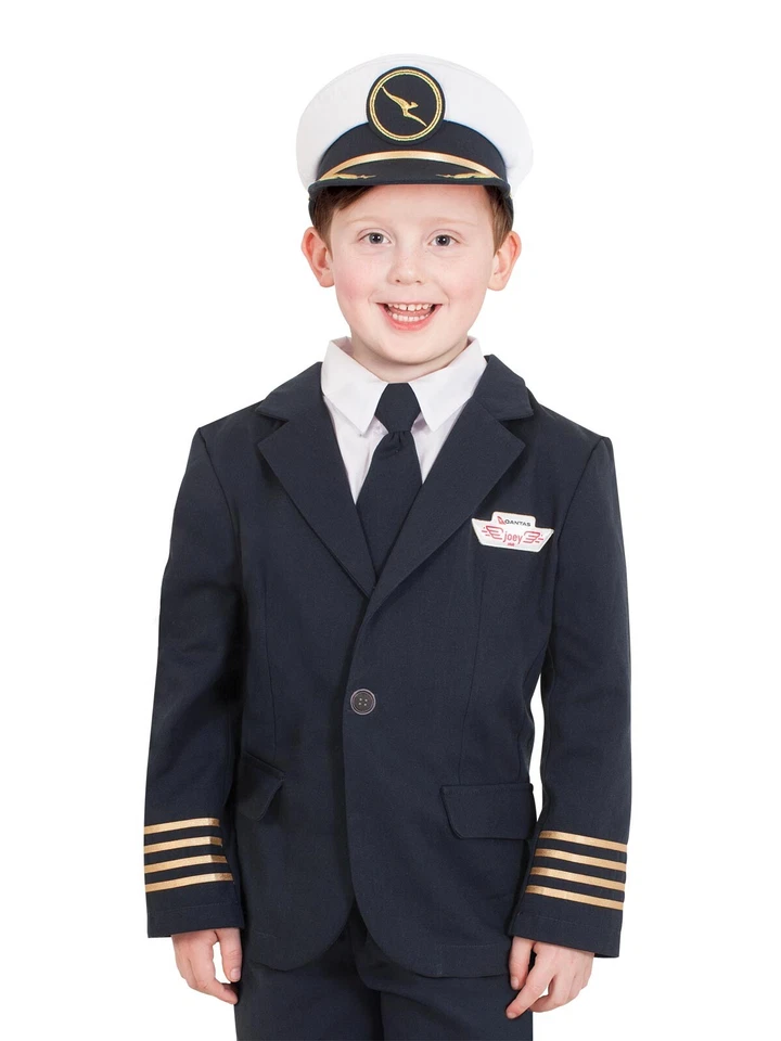 Pilot's Captains Hat By Qantas and Rubie's for Children - image 3 of 4