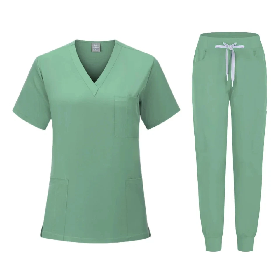 Lab Workwear Beauty Salon Nursing Uniform Pet Clinic Scrubs Uniforms Work Clothe - Image 4 of 4