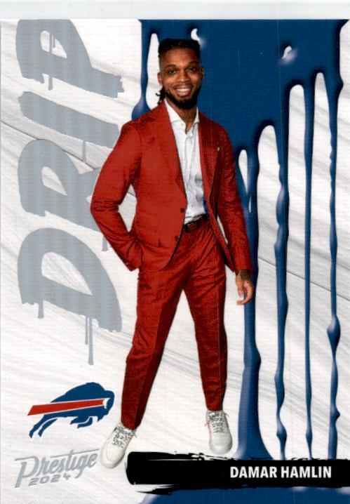 2024 Panini Prestige NFL Drip #D-DHN Damar Hamlin Buffalo Bills