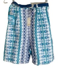 Vintage 50s High Waist Bermuda Rockabilly Shorts NWT Old Stock 26" Waist sz S