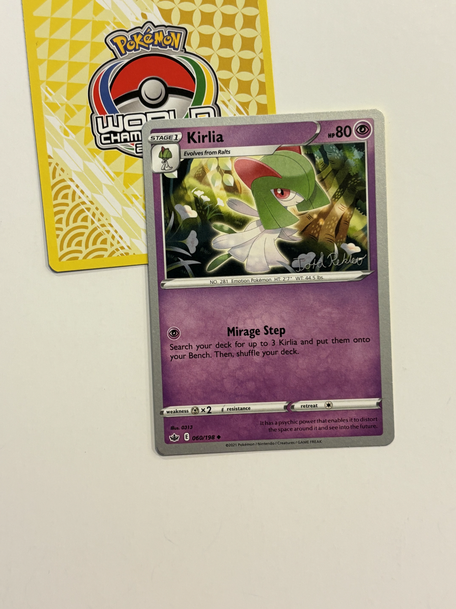 チャンピオンズパック　キラ　アンリミ Kirlia 060/198 2023 Pokemon World Championships Variant Deck