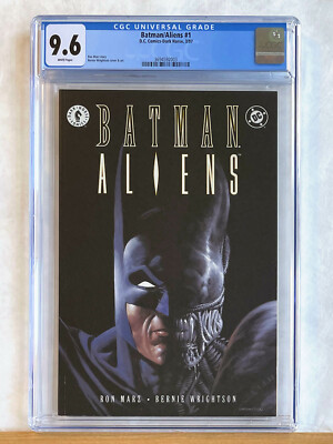 BATMAN ALIENS #1 : CGC 9.6 NM+ : 1997 DC, Ron Marz, Bernie