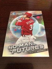 2021 Bowman Chrome-40 Man Futures-Austin Hendrick #FMF-24 *Mint* Qty