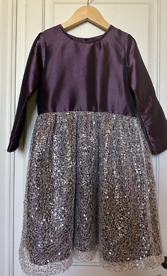 5t sequin dress H&M Empire Line Sequin Dress 4-5Y 5T New