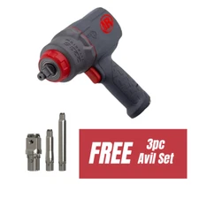 Ingersoll Rand 2236QTIMAX 1/2" & 3/4" Dr Air Impact w/ FREE 3pc Anvil Set