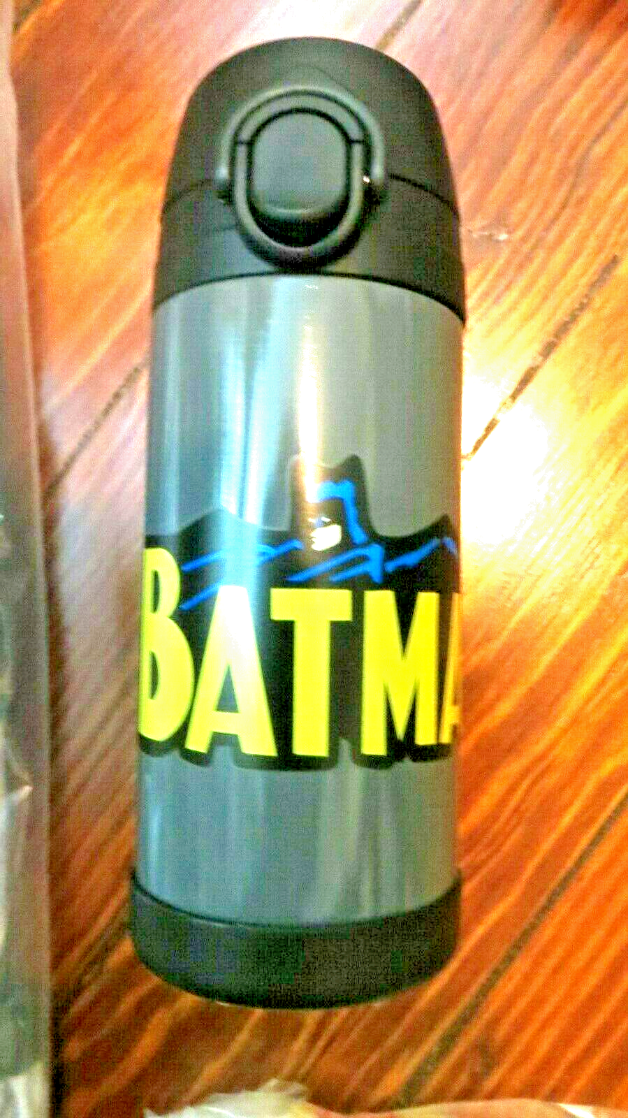 PONY Pottery Barn School Disney Marvel BATMAN ragazzo spazio pre k bottiglia d'acqua da viaggio 