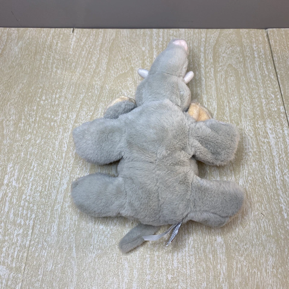 Ganz Webkinz Elephant Plush Stuffed Animal Trunk Up No Code - Image 4 of 4