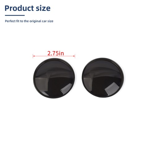 Cubierta de luz antiniebla delantera exterior para Jeep Compass 2017-2020 negro ahumado - Imagen 8 de 9