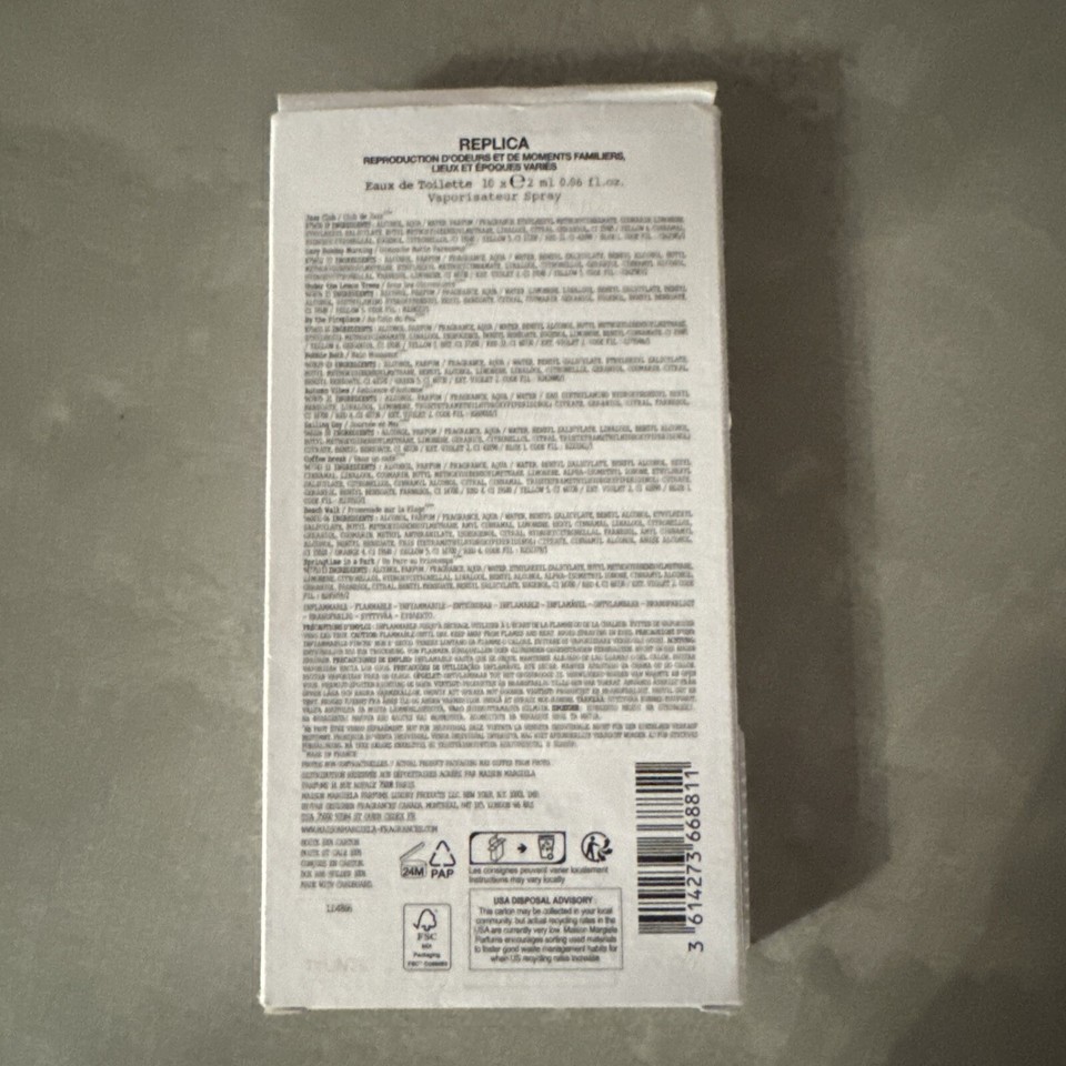 Maison Margiela Replica EDT New Limited Edition Perfume, Gift Set Box