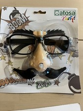 moustache glasses movement funny charge party carnival party