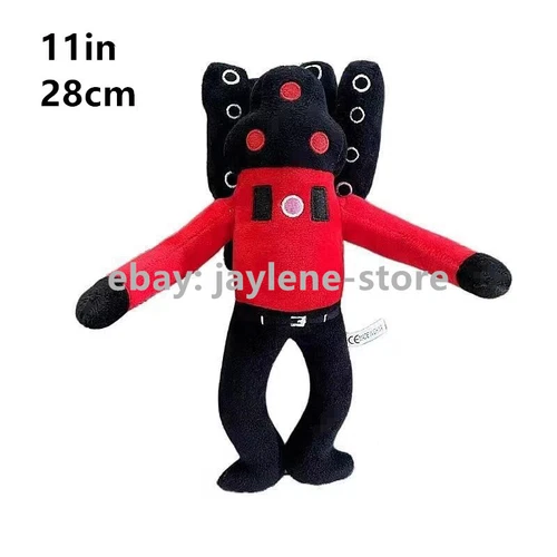 Skibidi 厕所 毛绒填充娃娃 玩具 泰坦 电视 男人 公仔 毛绒 儿童礼物 - Picture 4 of 71