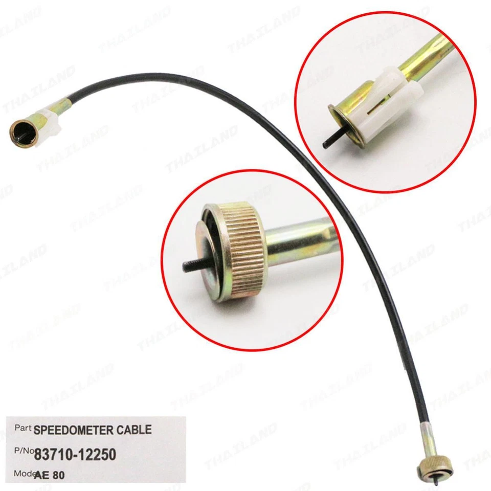 Speedometer Cable Speedo For Toyota Corolla AE80 AE82 EE80 Sedan 1984 - 1987 - Image 4 of 4